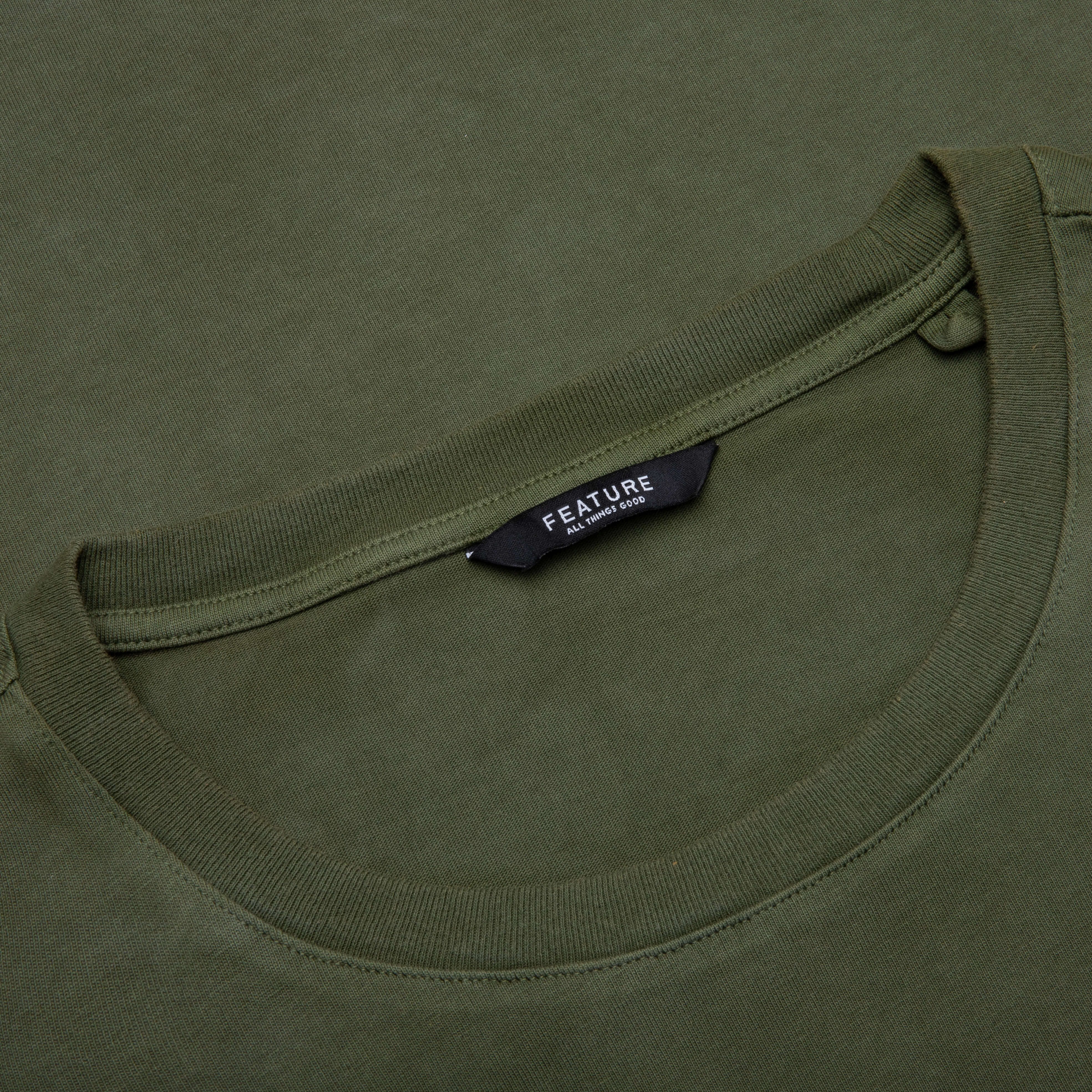 Millet Vintage Tee - Olive - Image 3