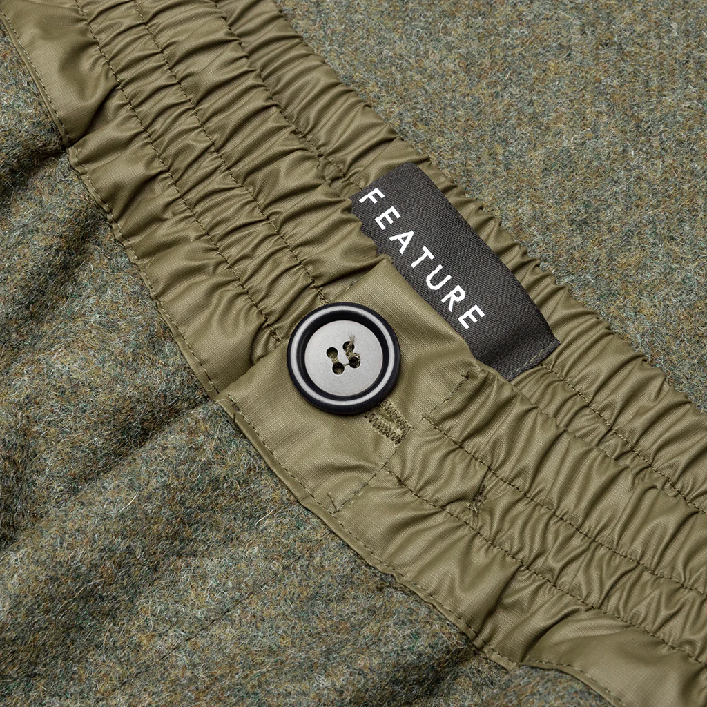 Montgomery Cargo Pant - Green Peat Moss - Image 3