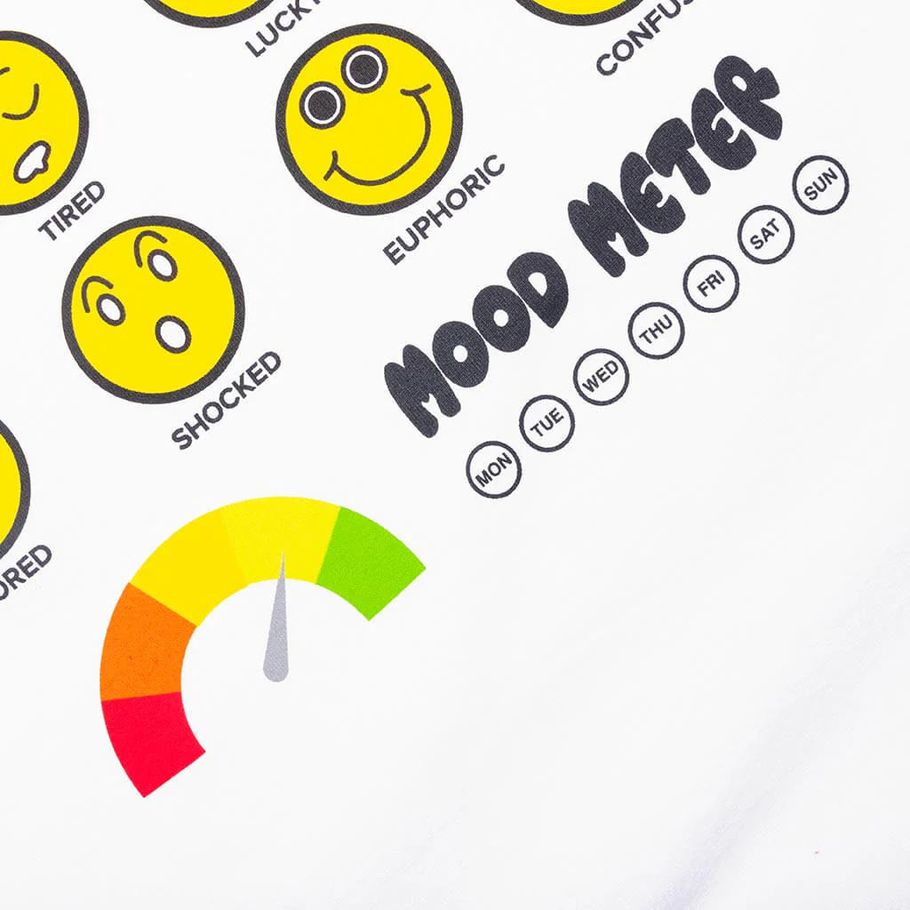 Mood Meter Tee - White - Image 5
