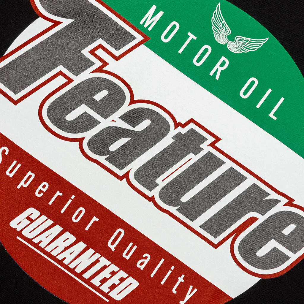 Motor Oil Tee - Black - Image 3
