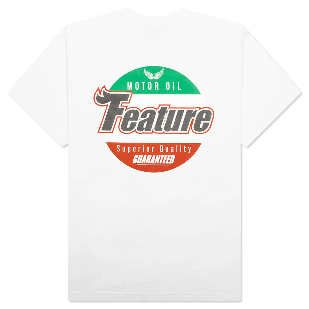 Motor Oil Tee - White - Image 2