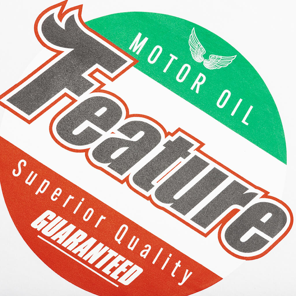 Motor Oil Tee - White - Image 3