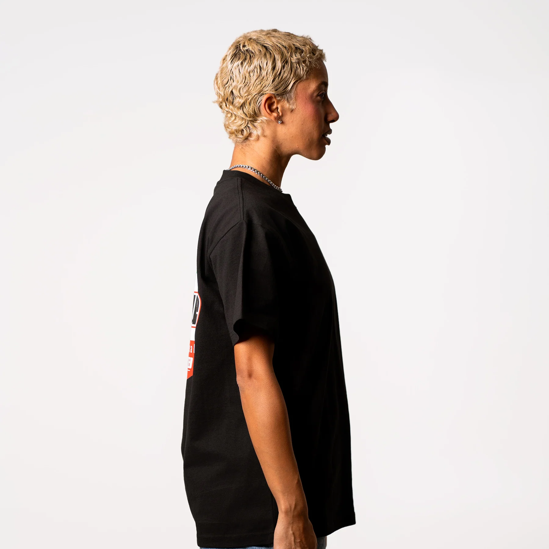 Motor Oil Tee - Black - Image 7