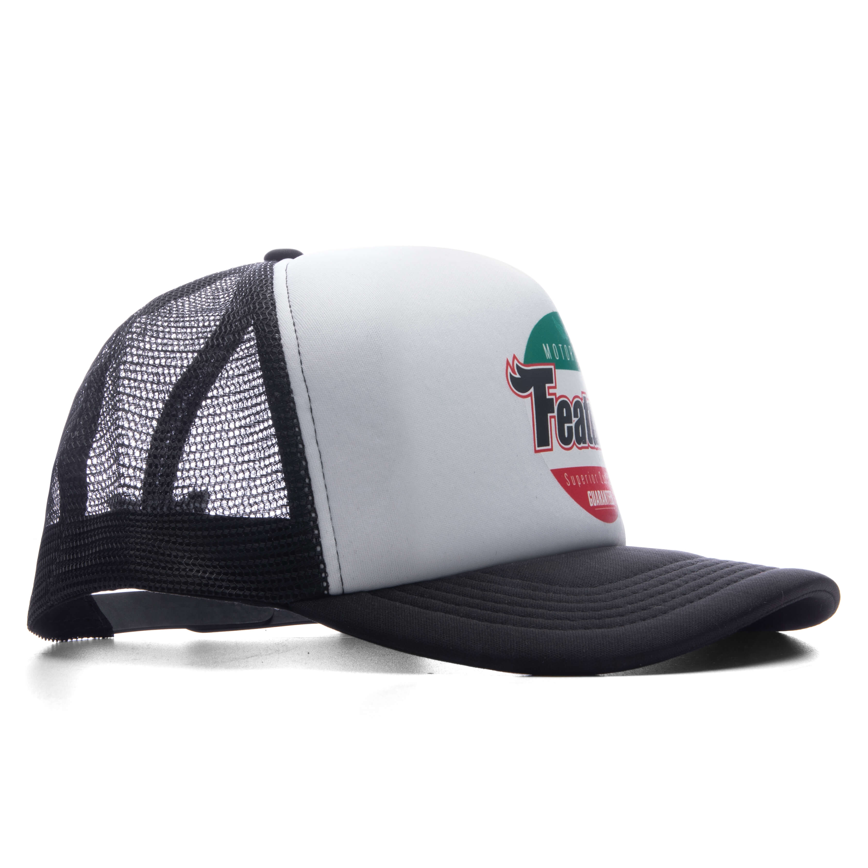 Motor Oil Trucker - Black/White - Image 3