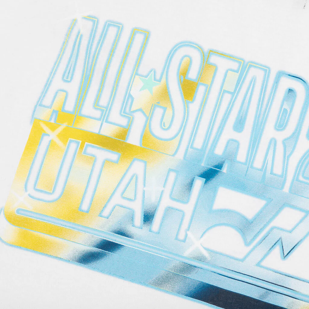 NBA ASG Chrome Tee - White - Image 4