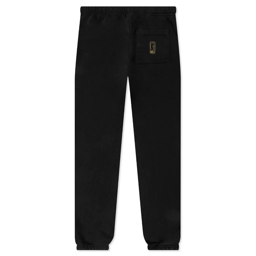 NBA Utah Jazz High Note Sweatpants - Black - Image 2