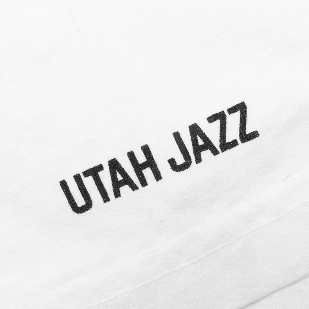 NBA Utah Jazz Simply Jazz Tee - White - Image 5