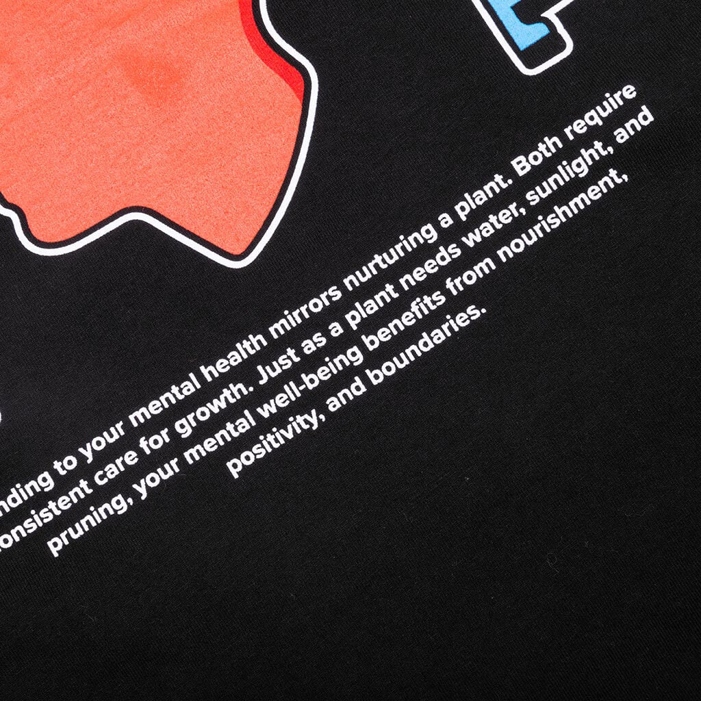 Blooming Mind Tee - Black - Image 6
