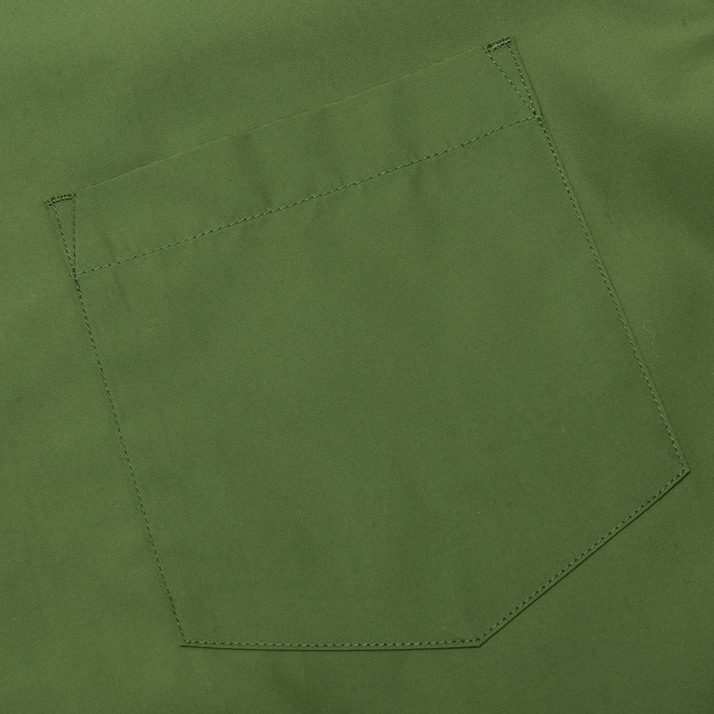 Judd Nylon Shirt - Olive - Image 4