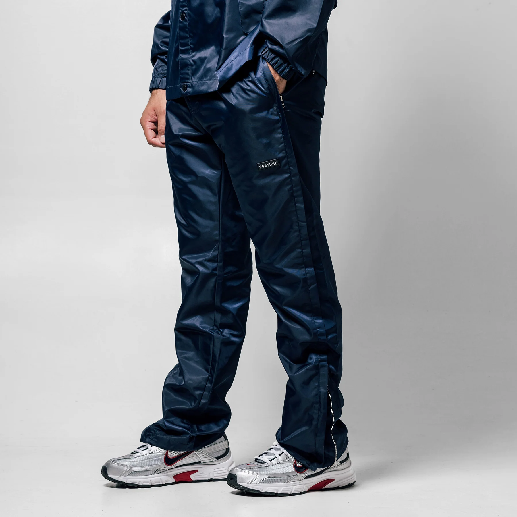 O’Keefe Asymmetrical Pant - Navy - Image 7