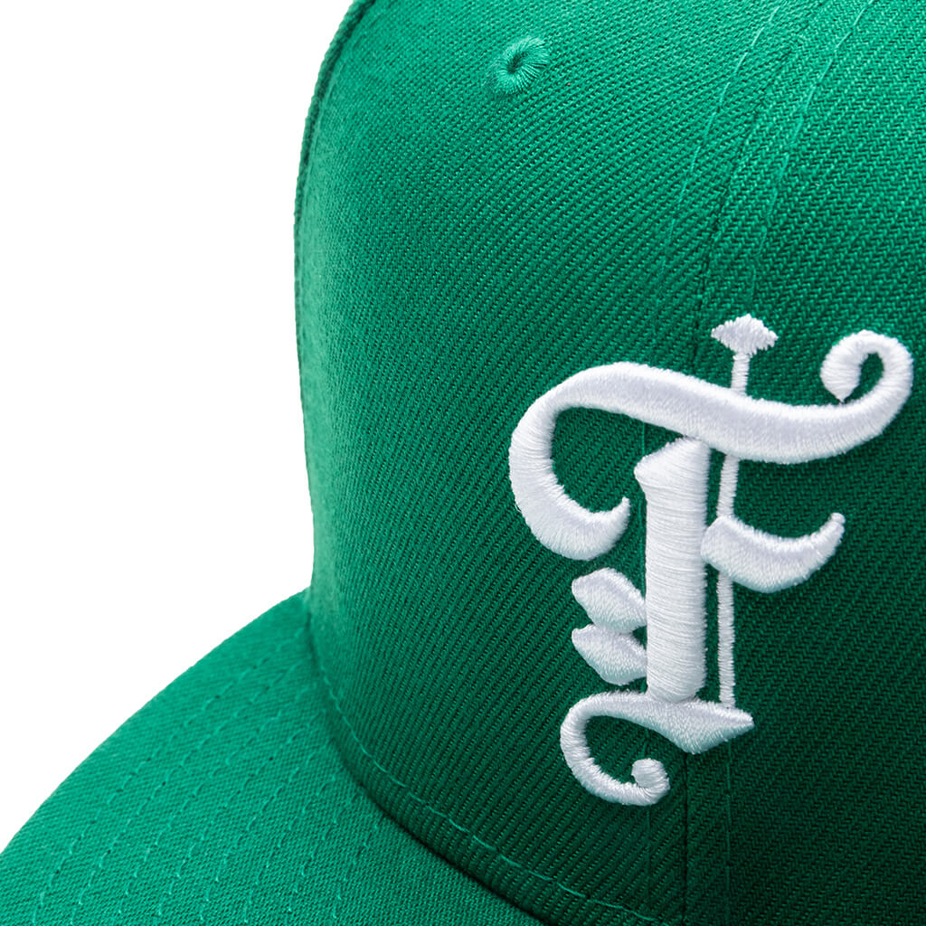 Feature x New Era Old English Fitted Hat - Kelly Green - Image 2