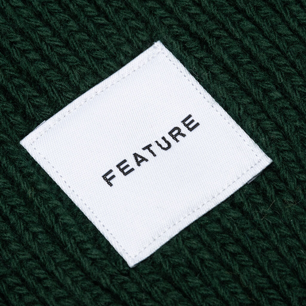 Oversized Beanie - Forest - Image 2