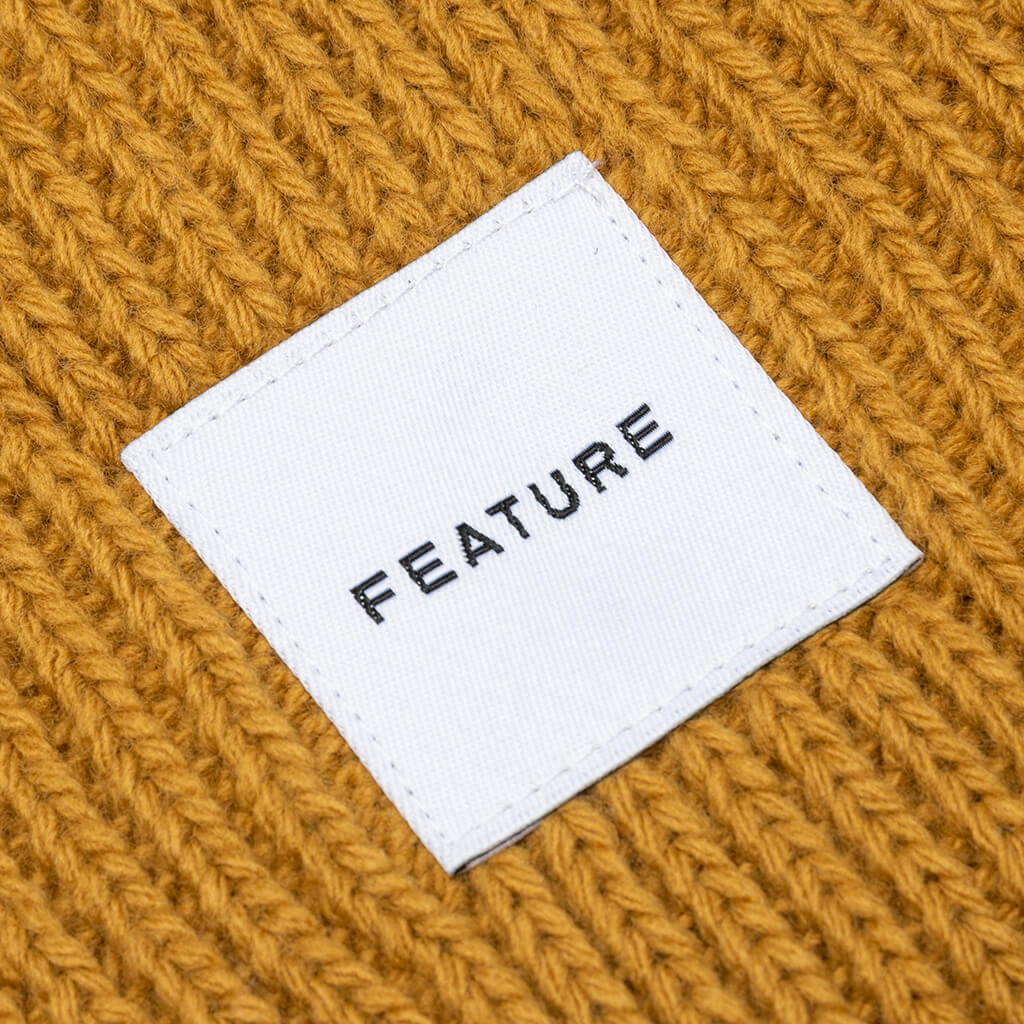 Oversized Beanie - Golden Rod - Image 2