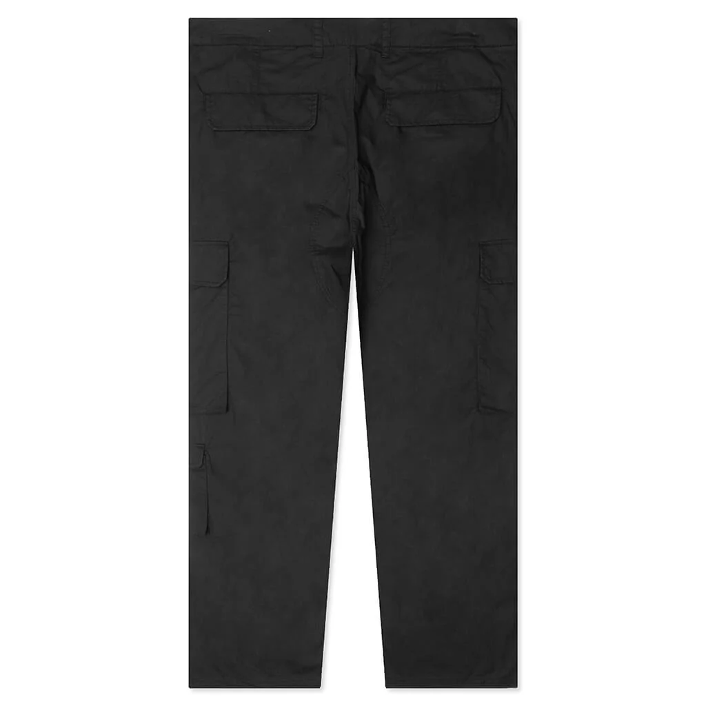 Pablo Utility Cargo Pants - Jet Black - Image 2