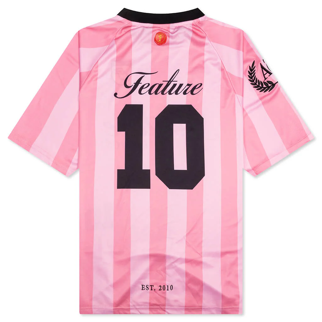 Pele Futbol Jersey - Pink - Image 2