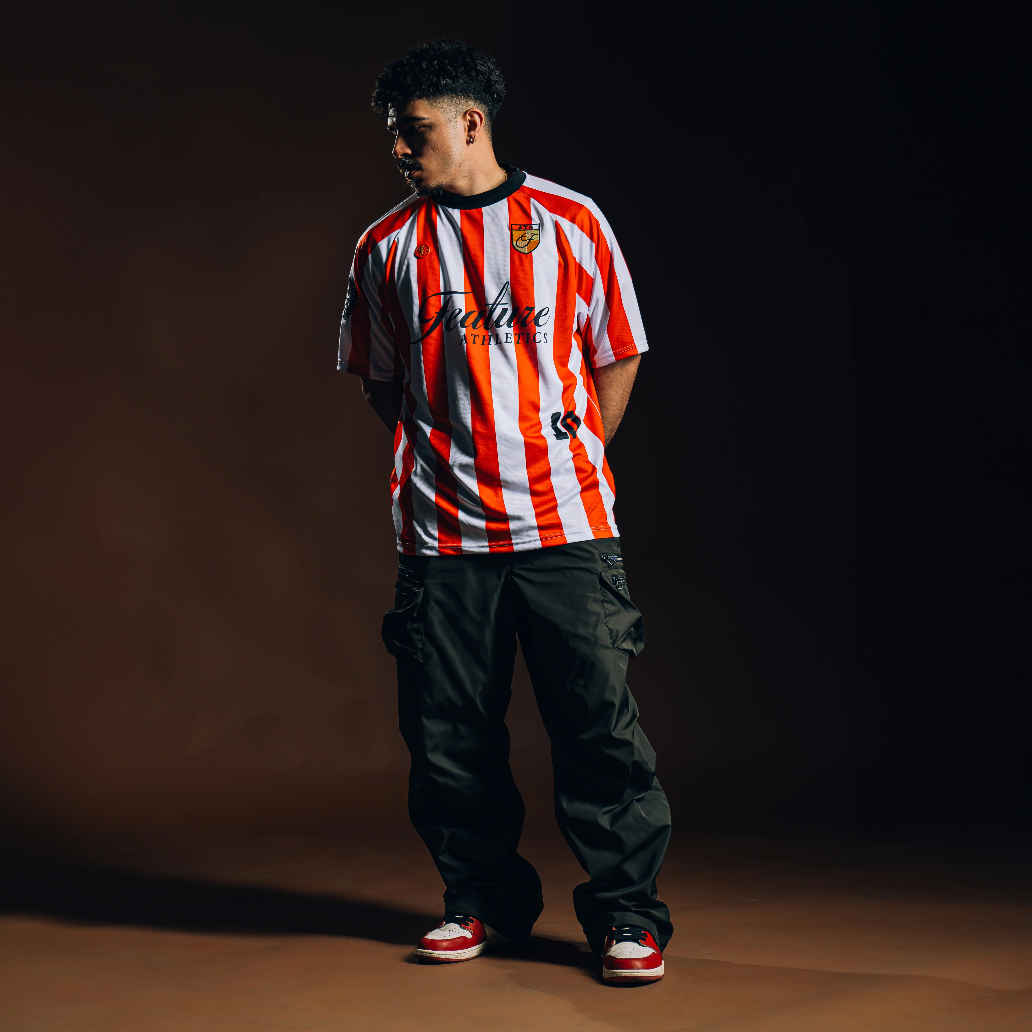 Pele Futbol Jersey - Red/White - Image 7