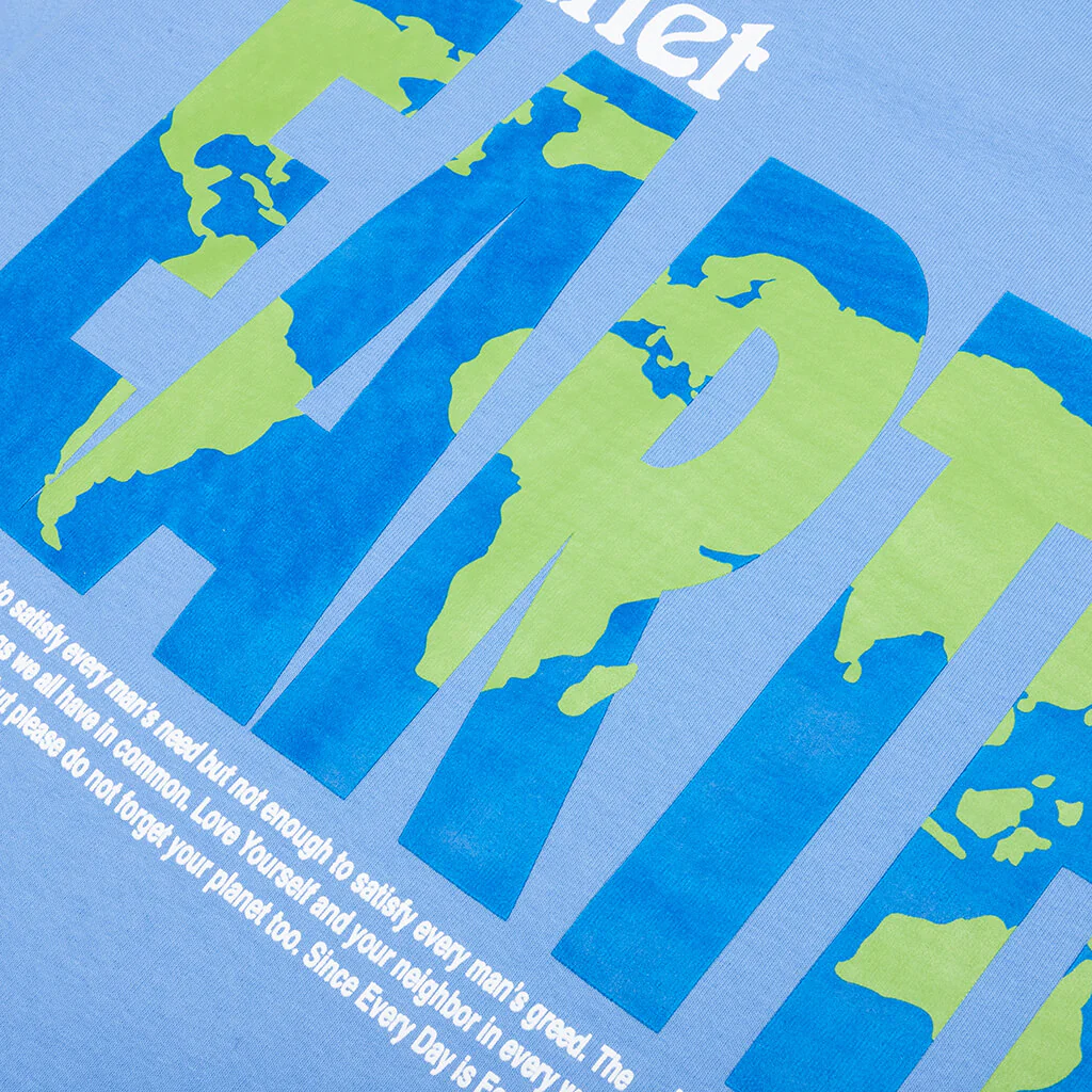 Planet Earth Tee - Little Boy Blue - Image 4
