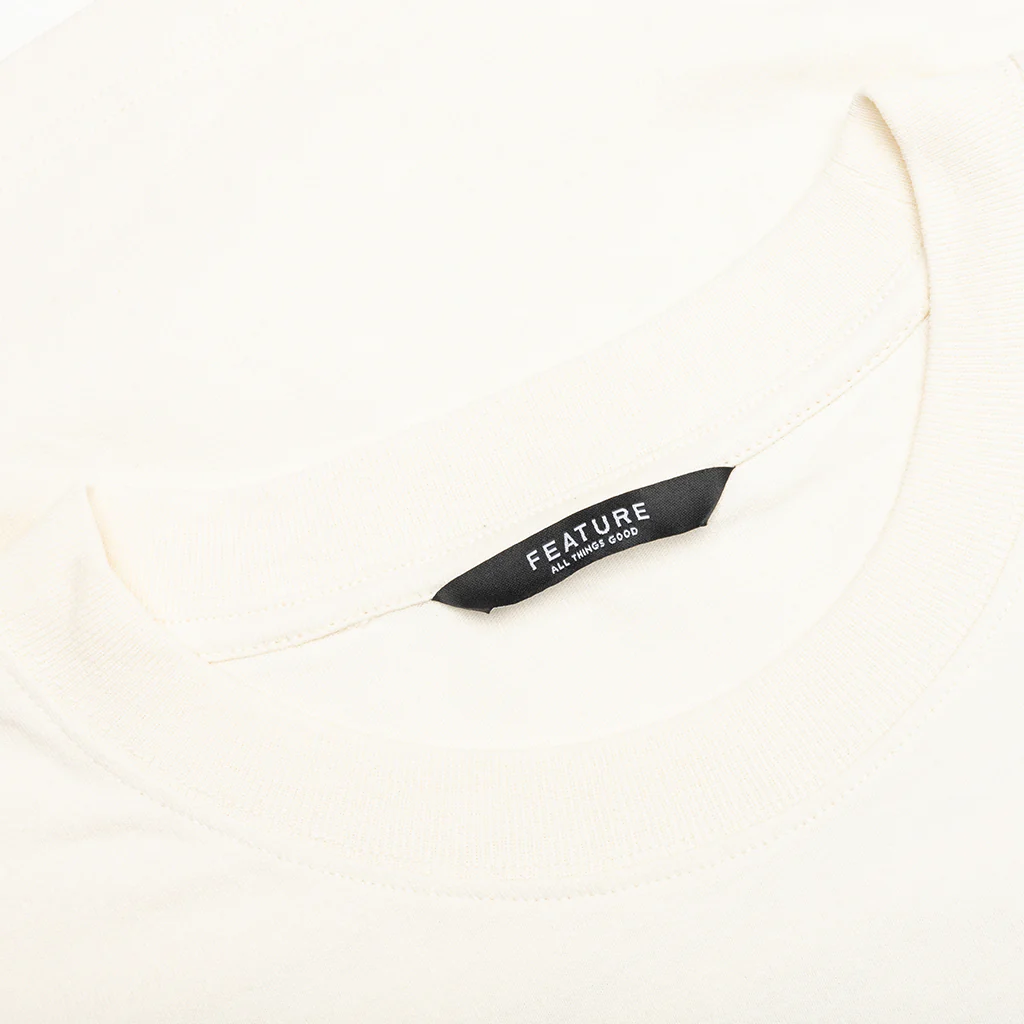 Preserved Globally Tee - Cannoli Cream - Image 3