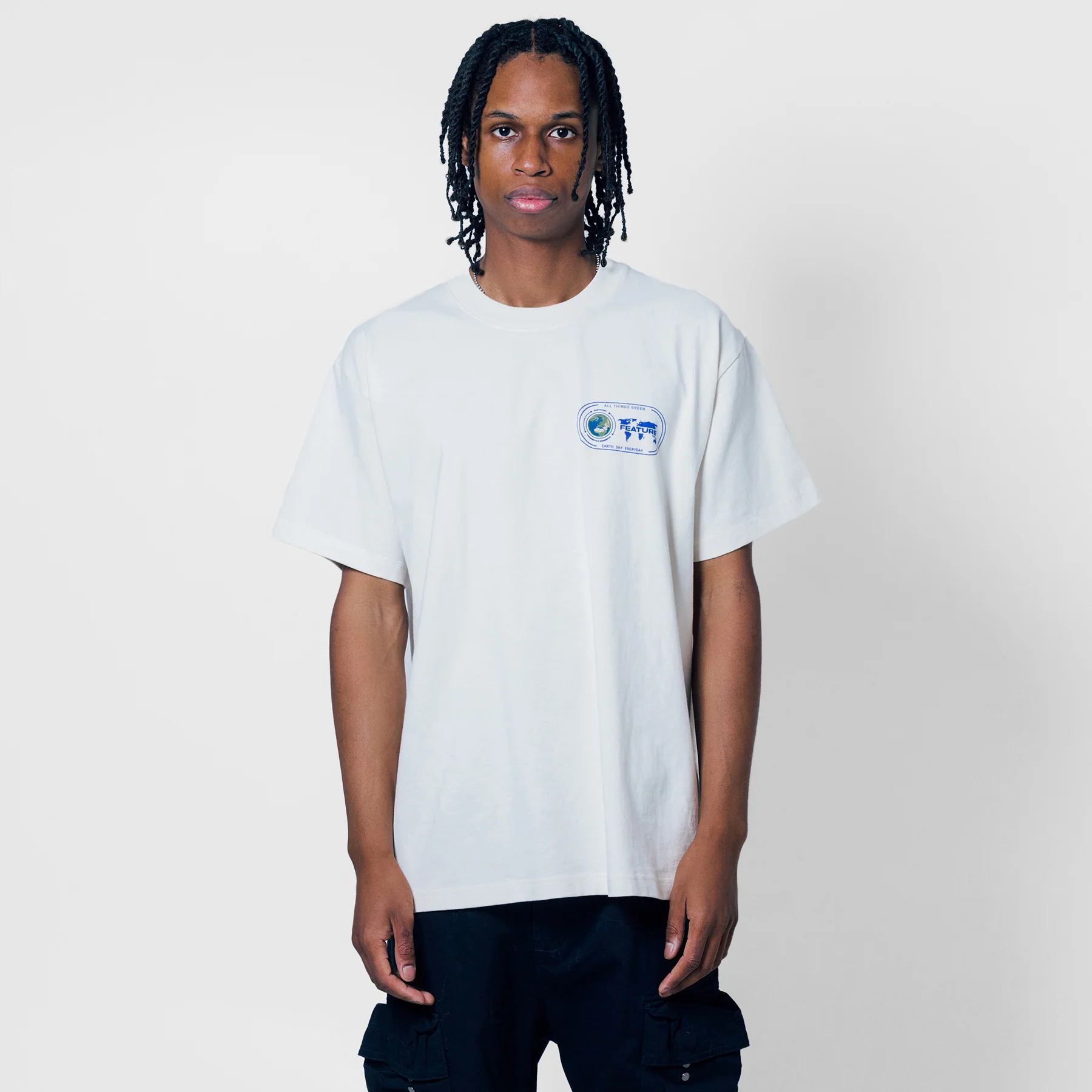 Preserved Globally Tee - Cannoli Cream - Image 7