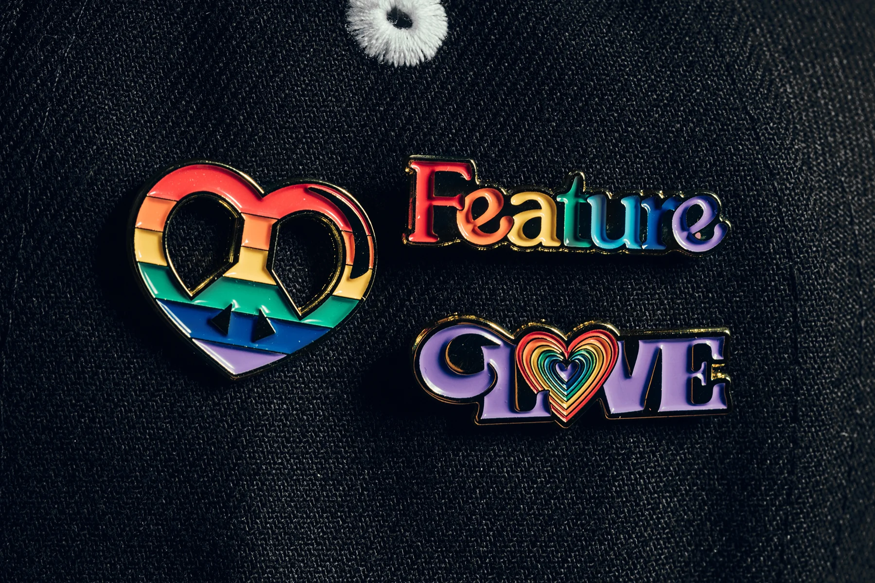 Pride Pins 3-Pack - Multicolor - Image 2