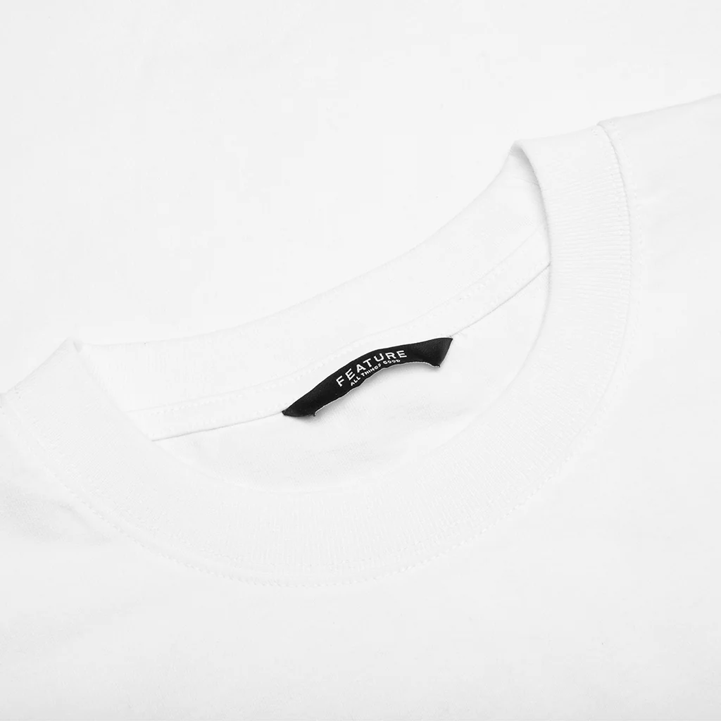 Feature x A Roosevelt Jawn Motor Inn Tee - White - Image 3