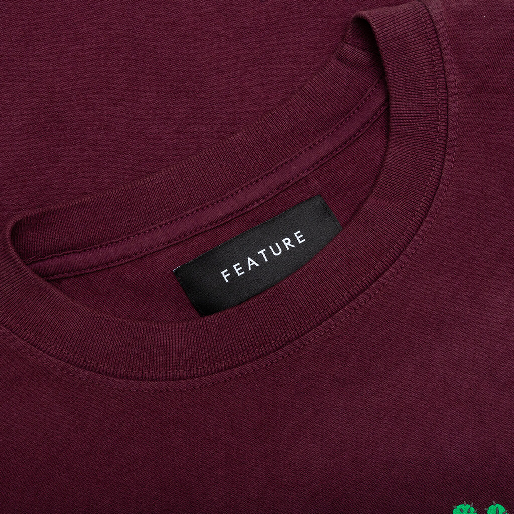 Scottsdale Core Logo Tee - Ox Blood Red - Image 3