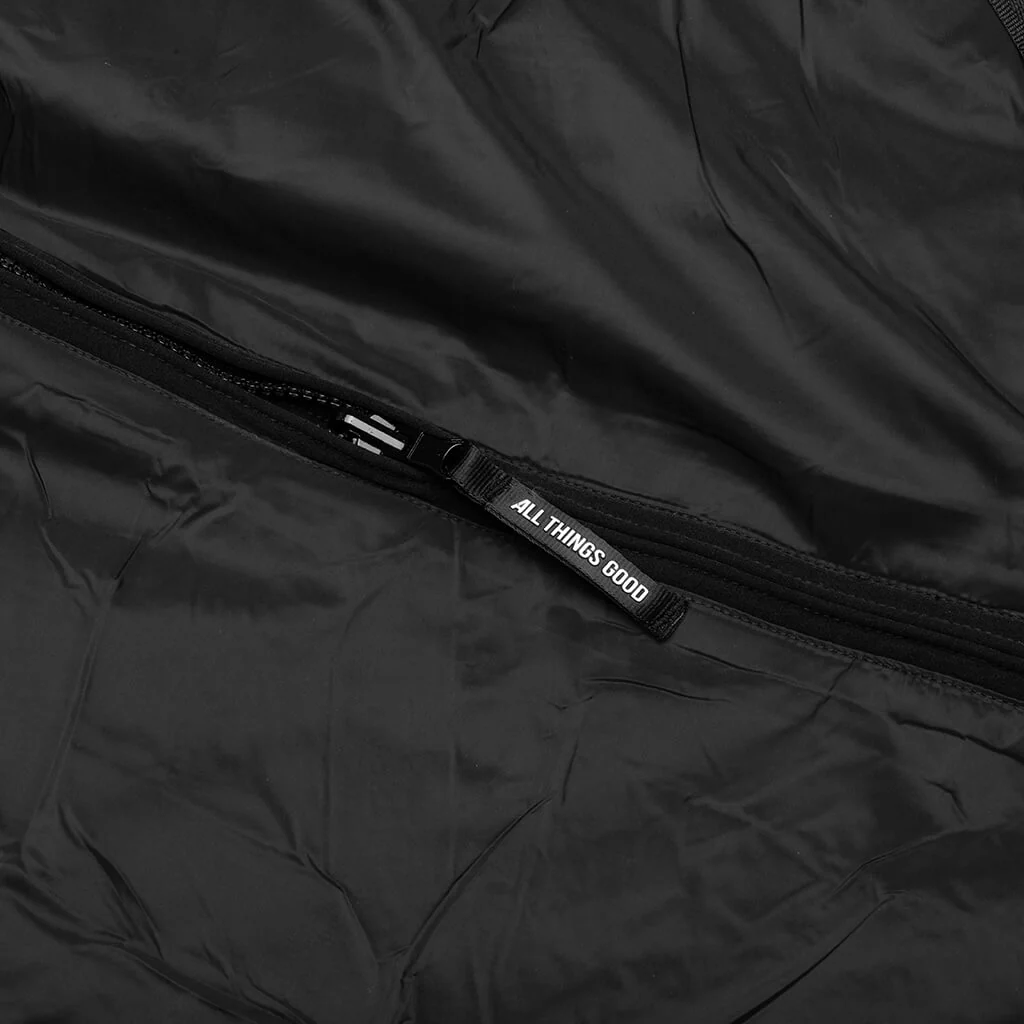 Sherman Convertible Puffer Vest - Black - Image 4