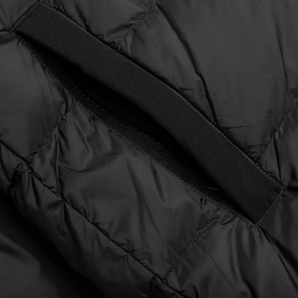 Sherman Convertible Puffer Vest - Black - Image 5