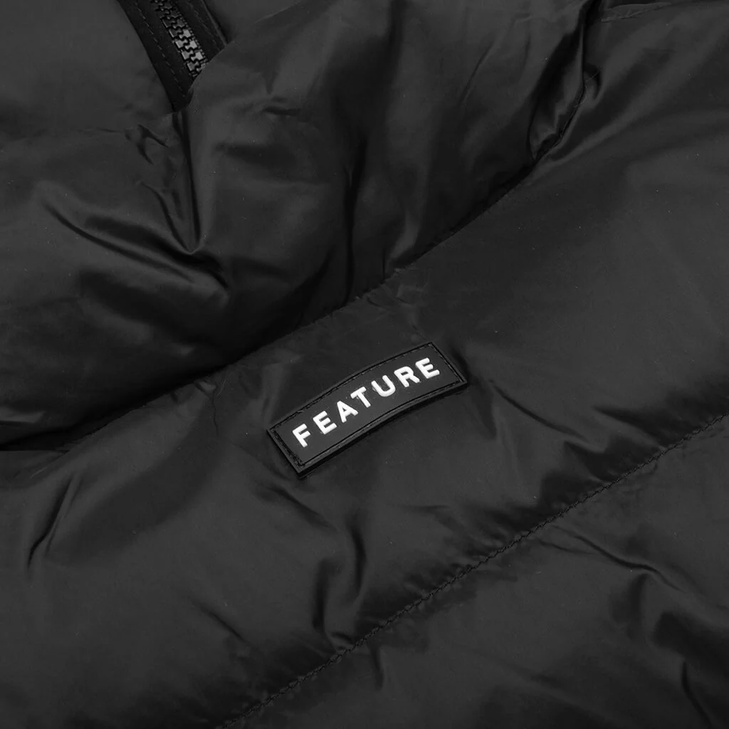 Sherman Convertible Puffer Vest - Black - Image 7