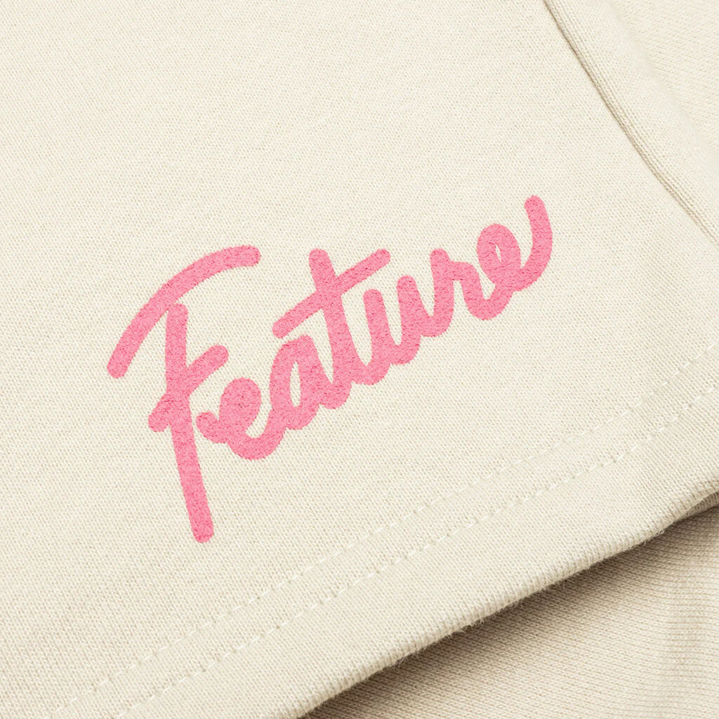 Double Down Sweatshort - Agate Grey - Image 3