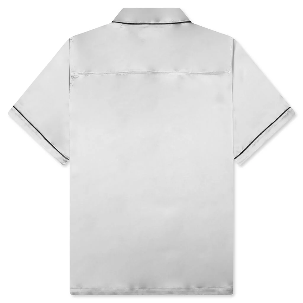 Baptiste Silk Shirt - Silver - Image 2
