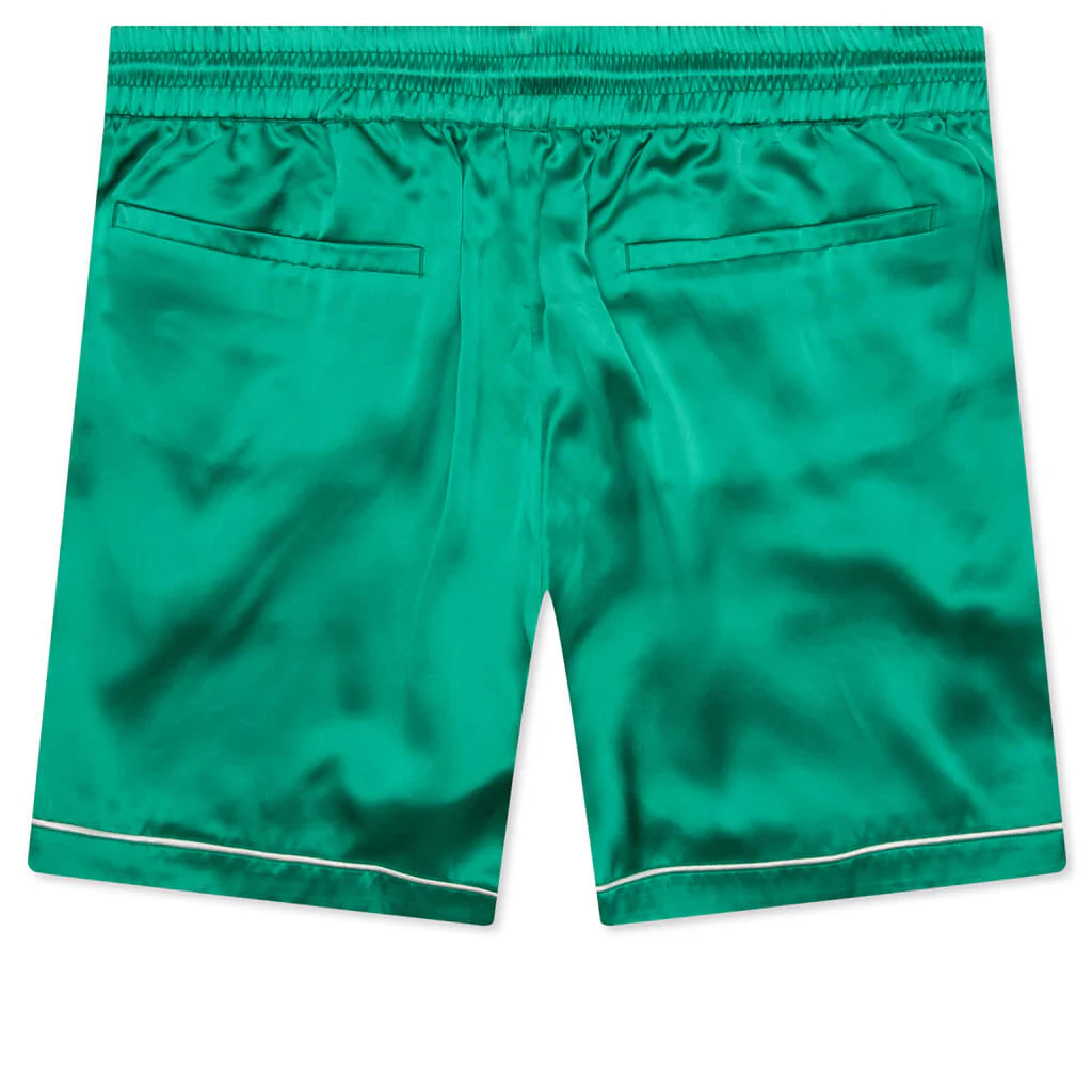 Jean Silk Short - Green - Image 2
