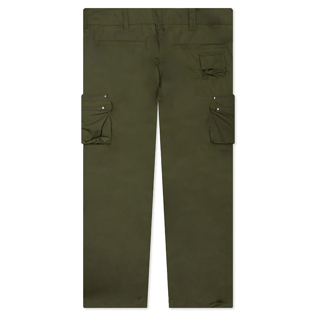 Simon Parachute Utility Pant - Green - Image 2