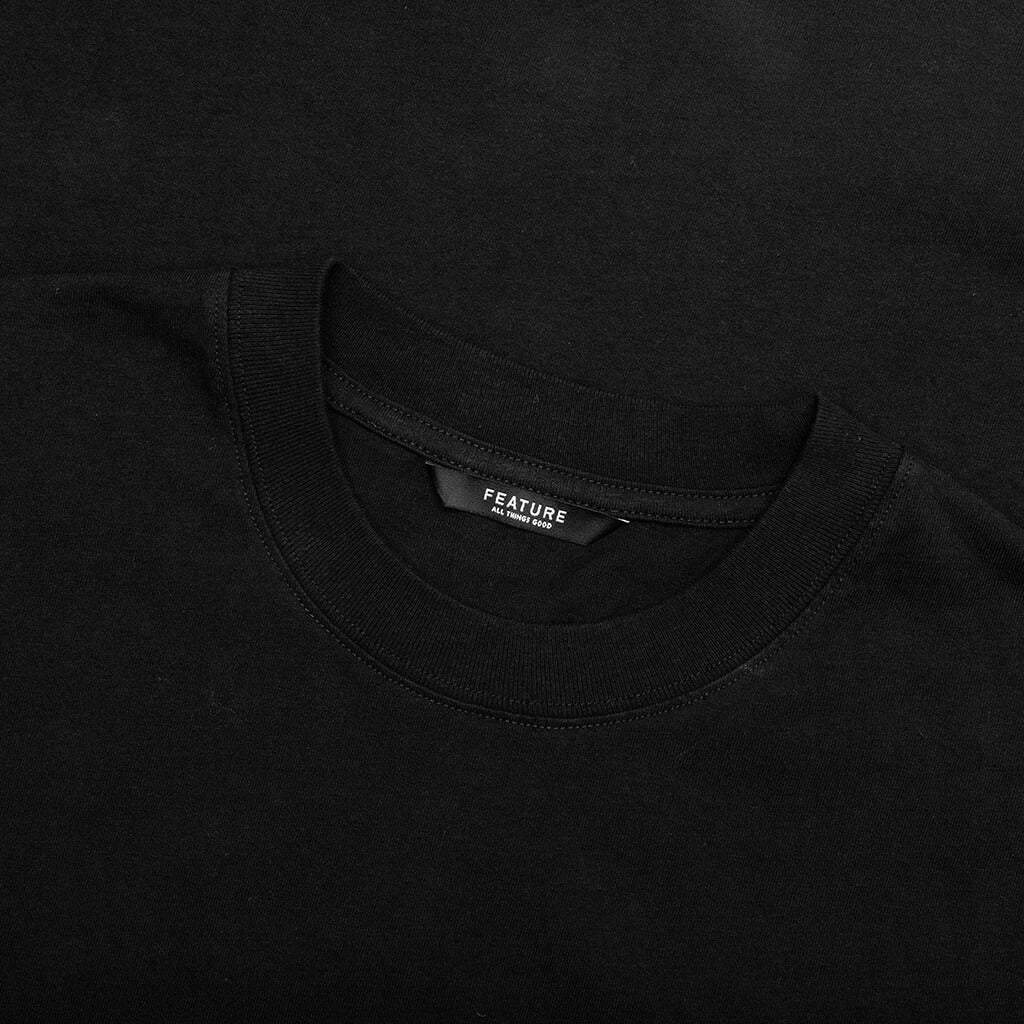 The Dean Sleeveless Tee - Black - Image 3