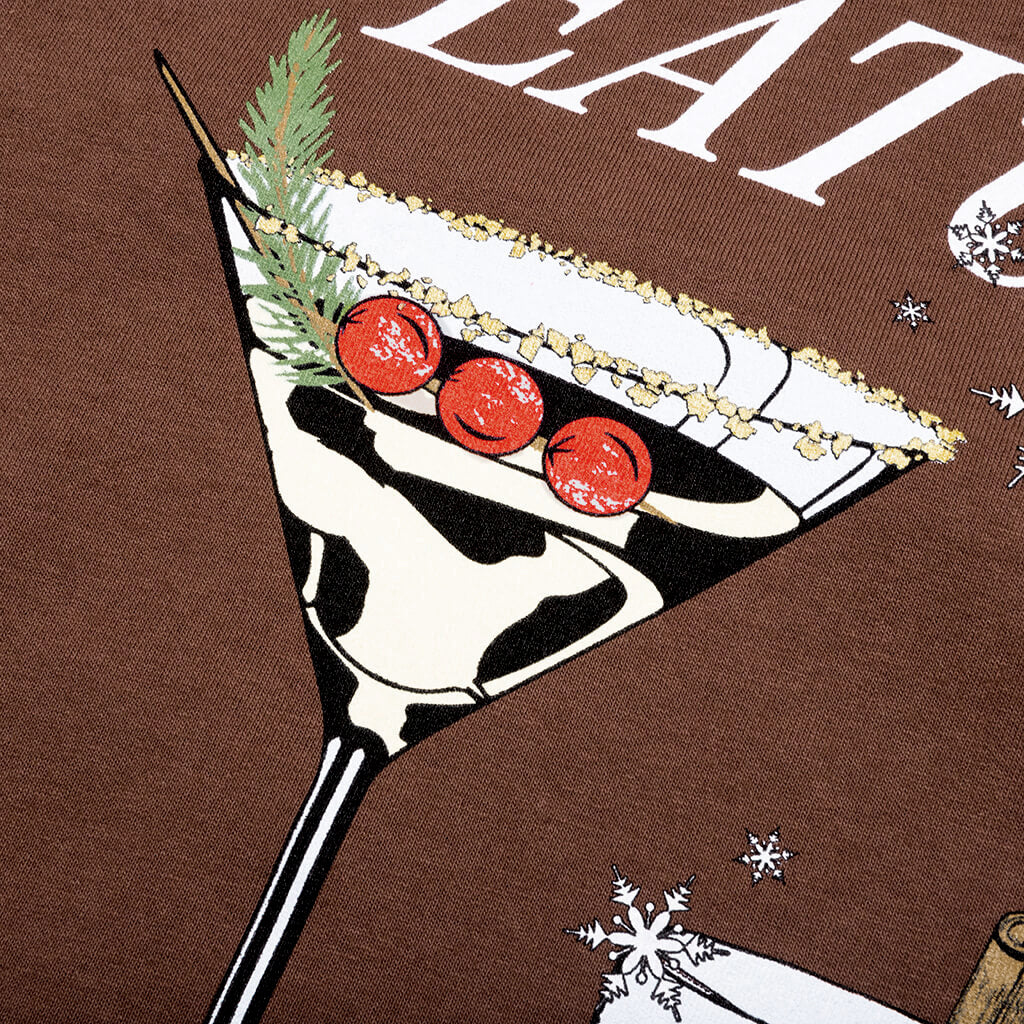 Snowflake Soiree Tee - Chocolate Fondant - Image 4