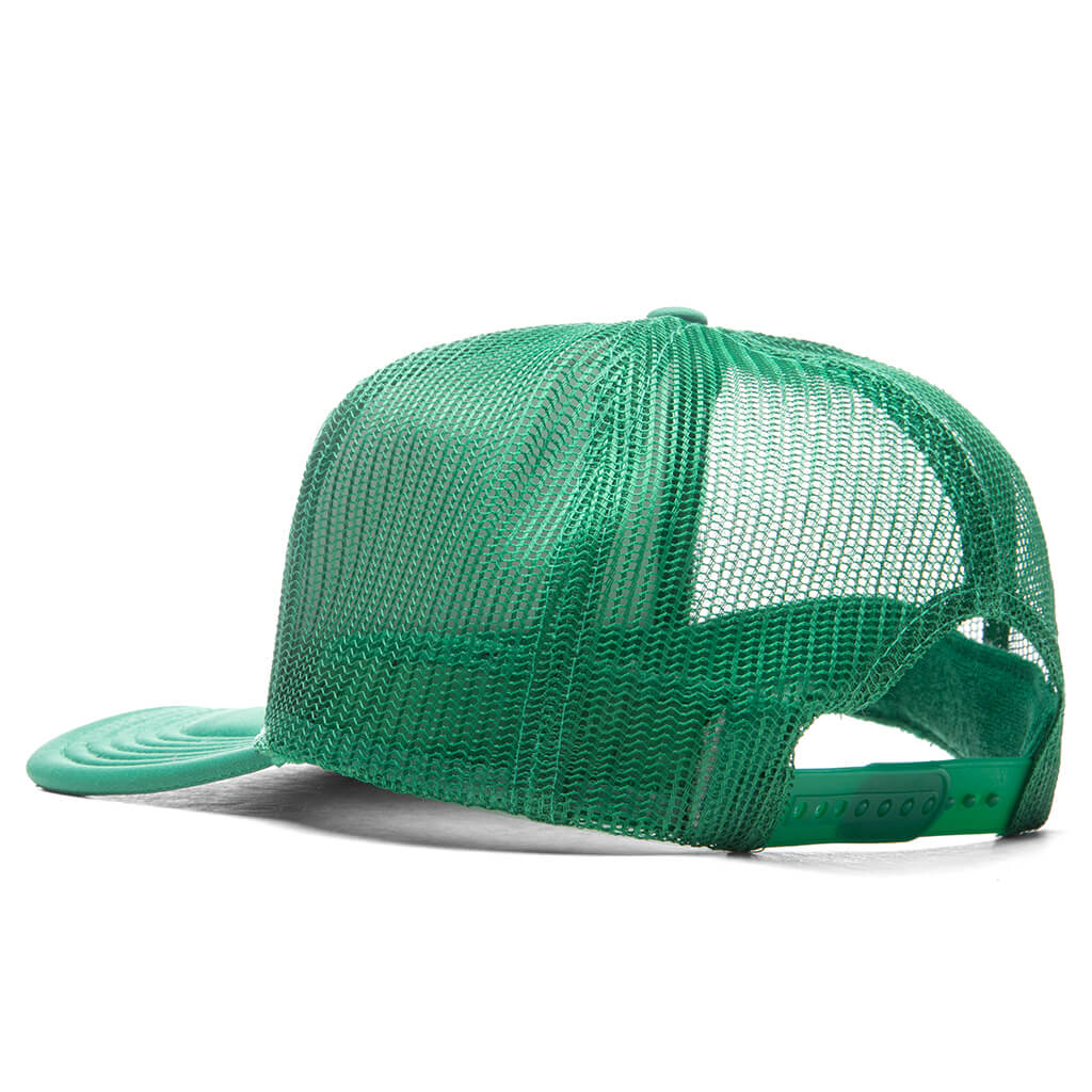 Spike Trucker Hat - Kelly Green - Image 3