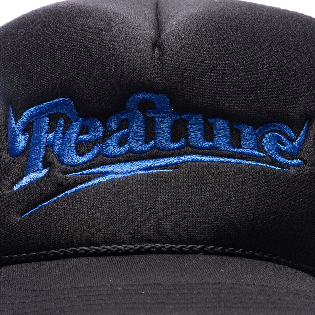Spike Trucker Hat V2 - Black/Blue - Image 2