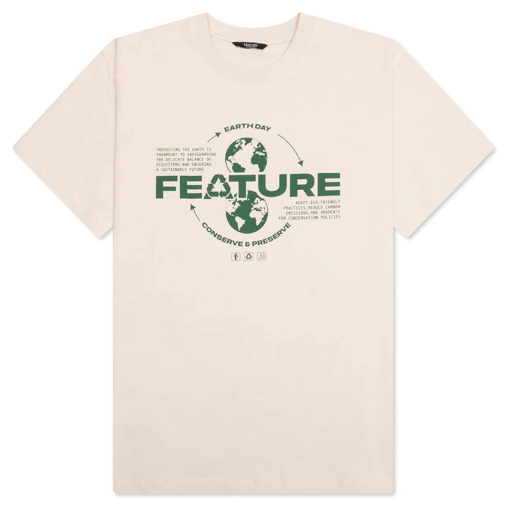 Sustained Earth Tee - Oatmeal