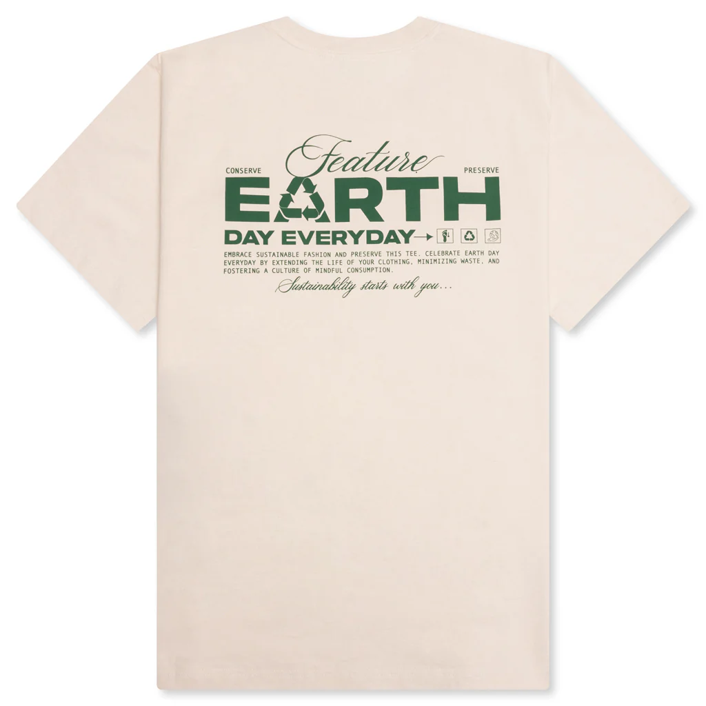Sustained Earth Tee - Oatmeal - Image 2