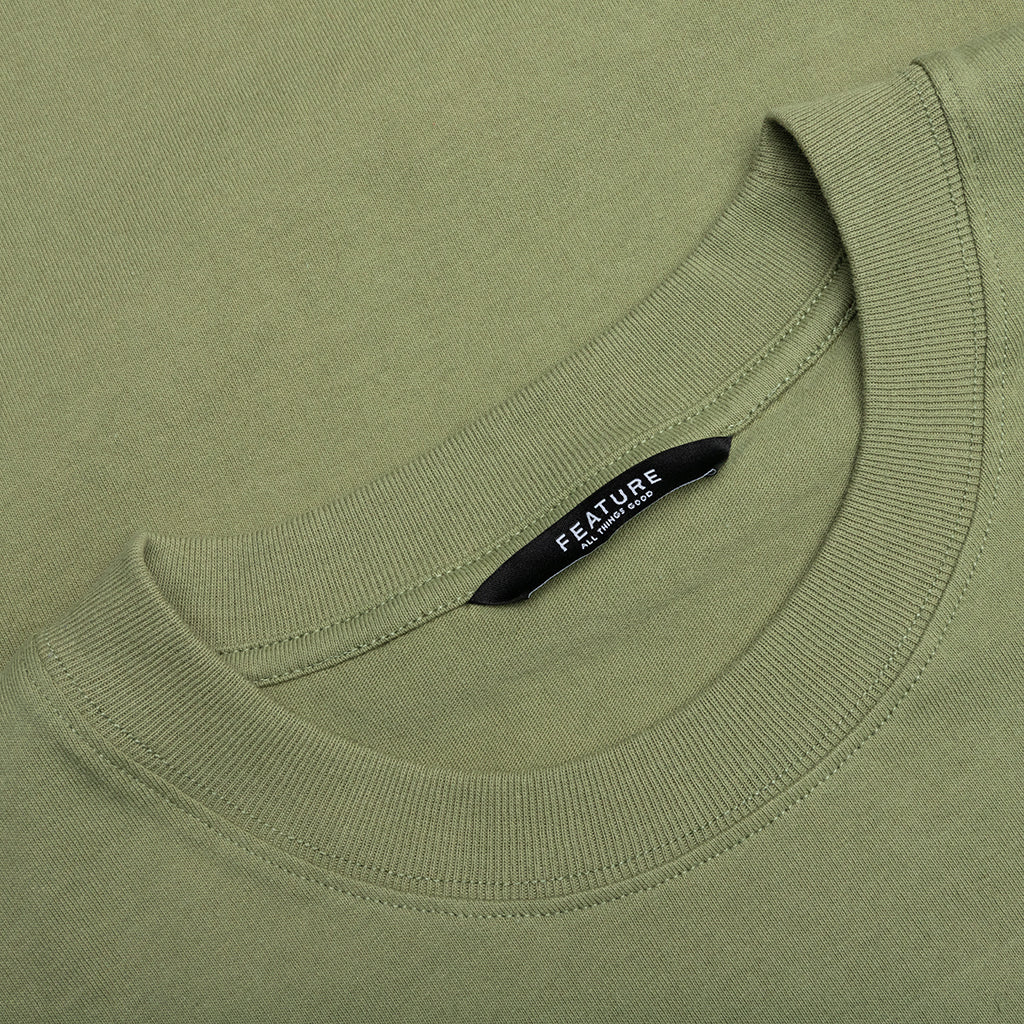 Sustained Earth Tee - Oil Green - Image 3
