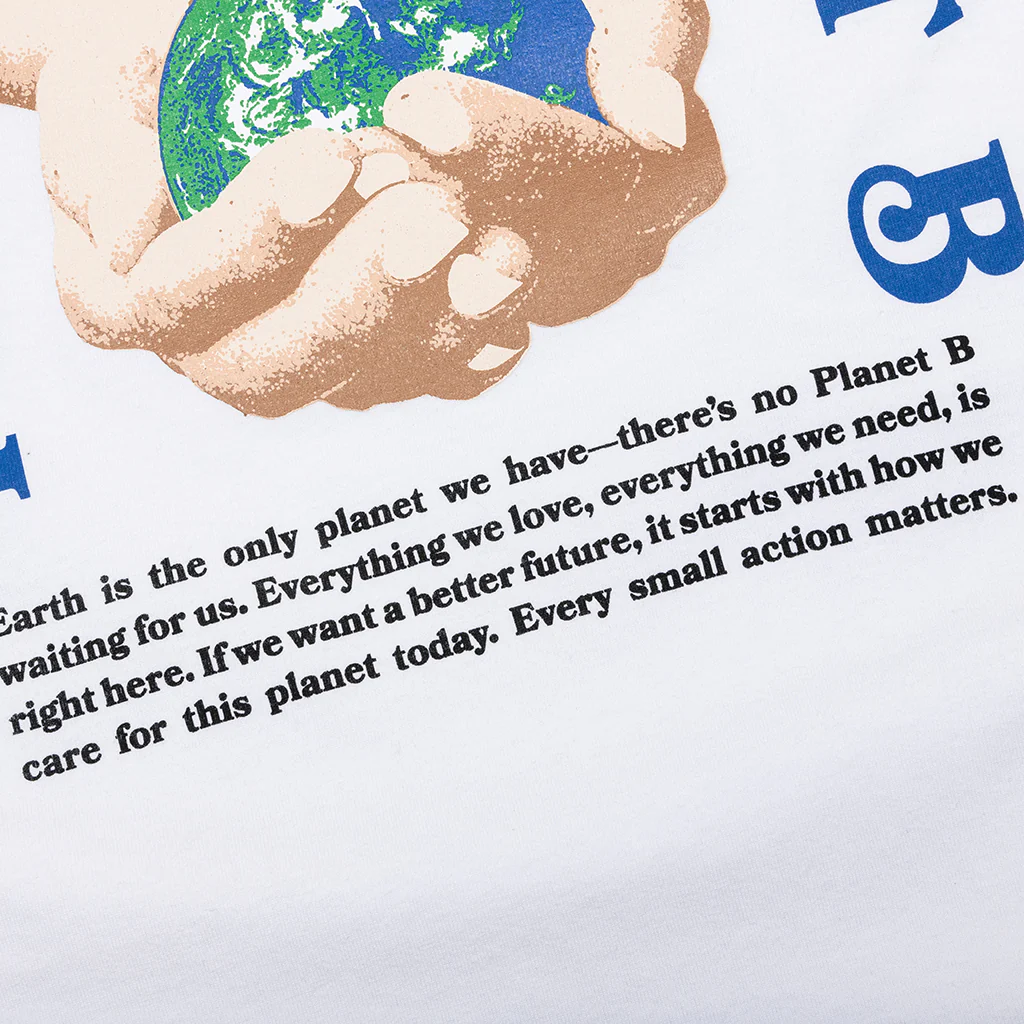 There Is No Planet B Tee - White - Image 6