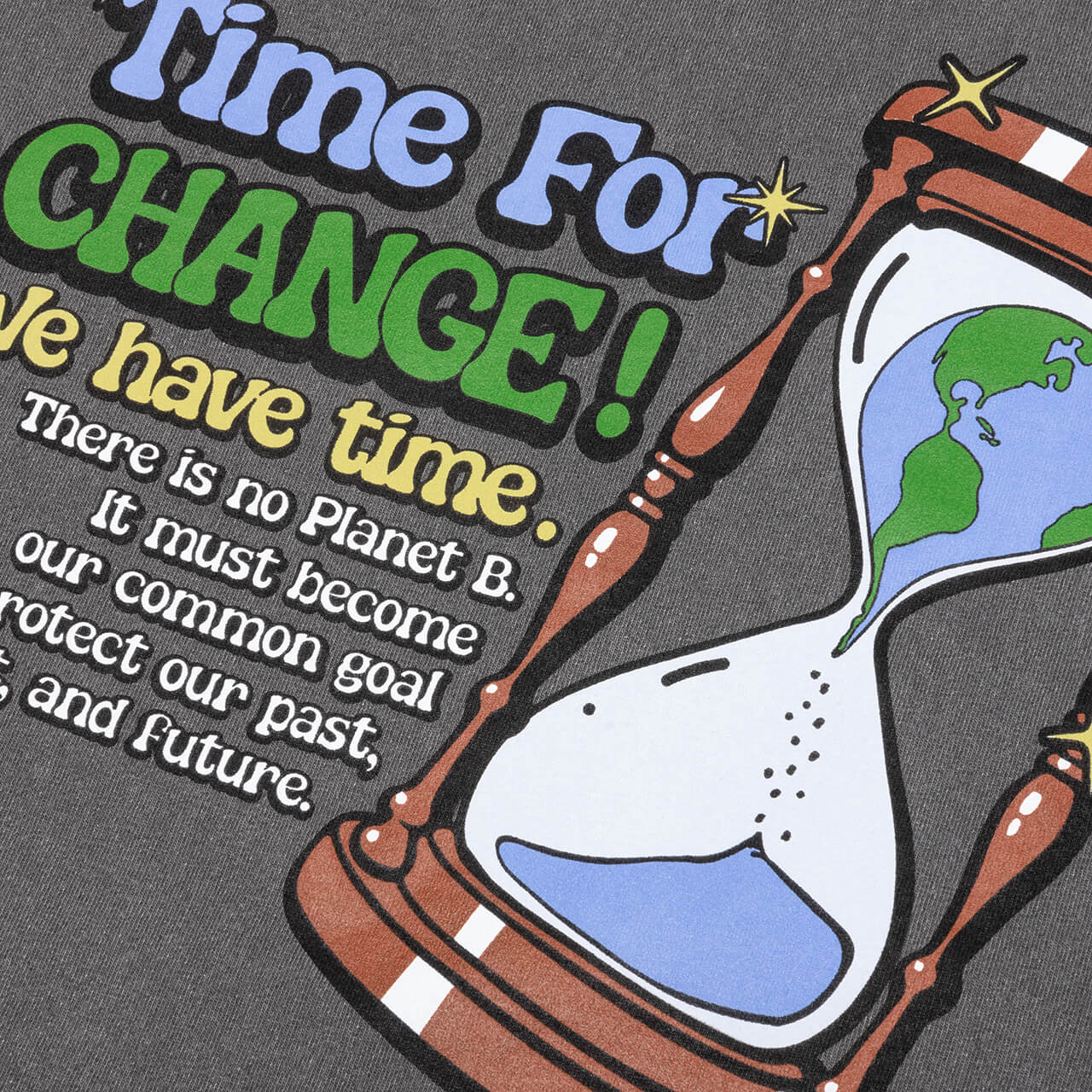 Time for Change Tee - Pigment Black - Image 4