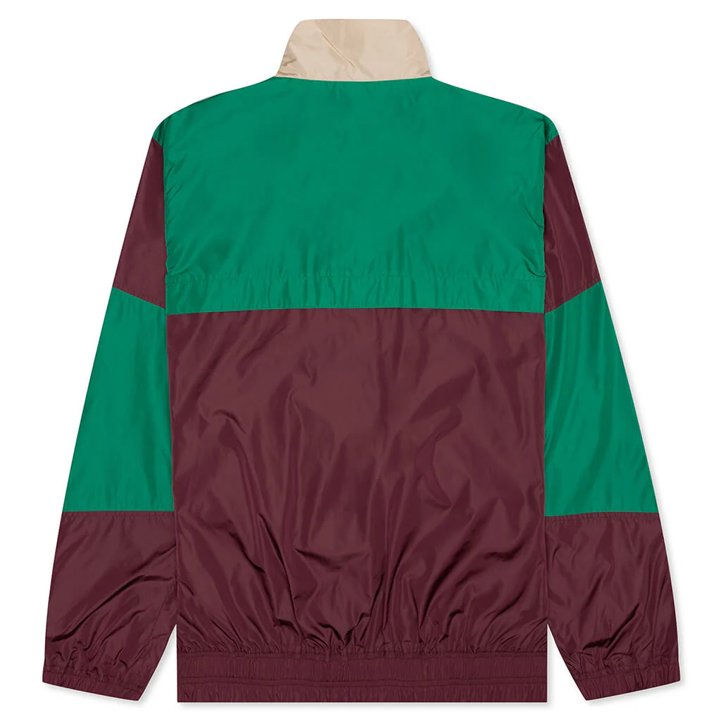 Track Jacket - Camel/Maroon/Green - Image 2