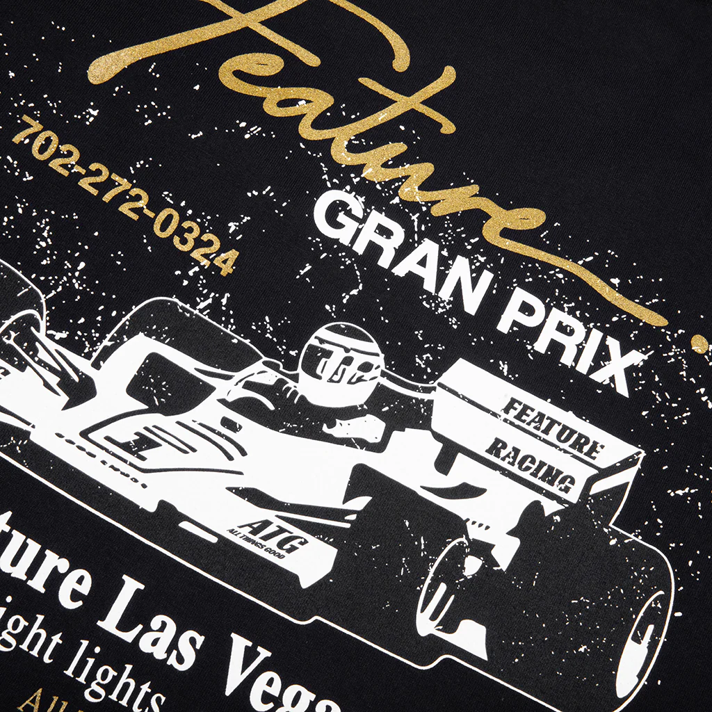 Trackside Tee - Black - Image 5