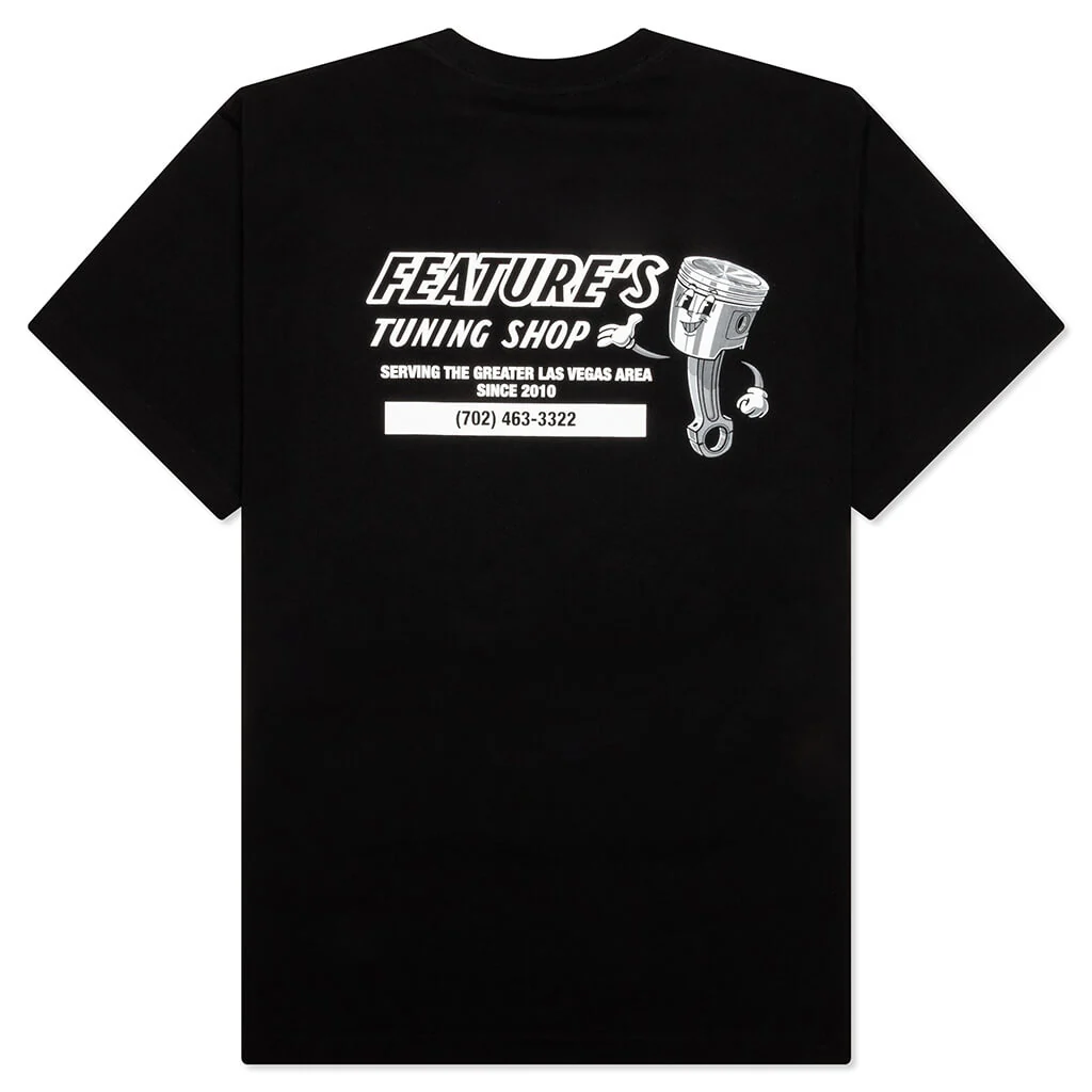 Tuning Shop Tee - Black - Image 2