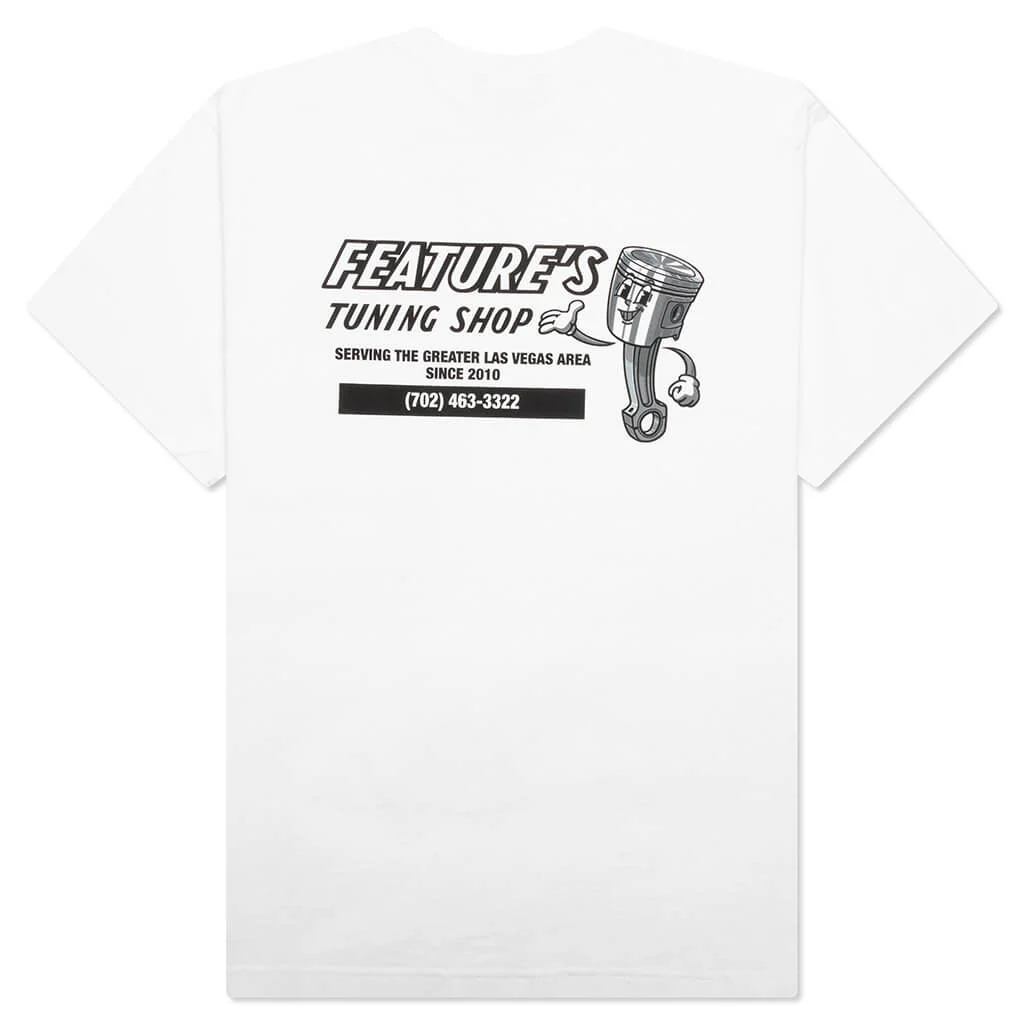 Tuning Shop Tee - White - Image 2