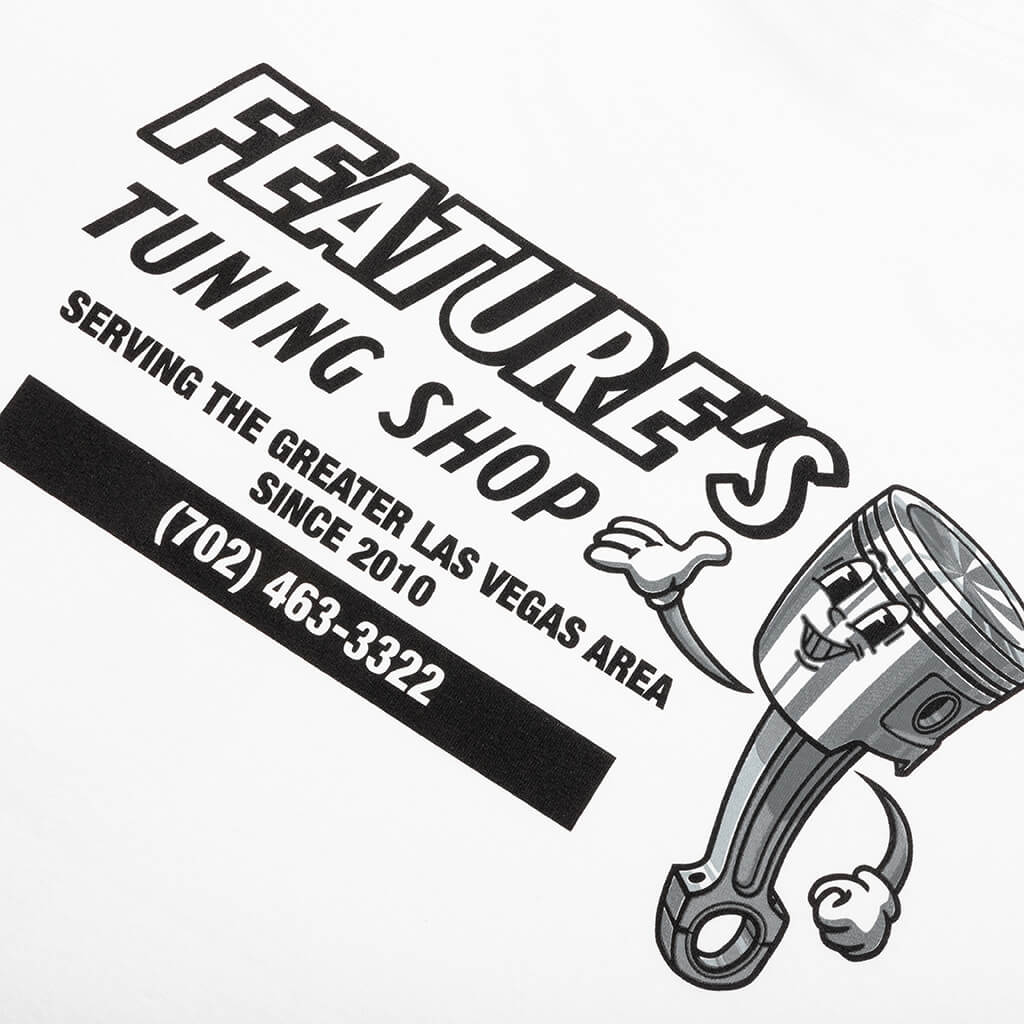 Tuning Shop Tee - White - Image 3