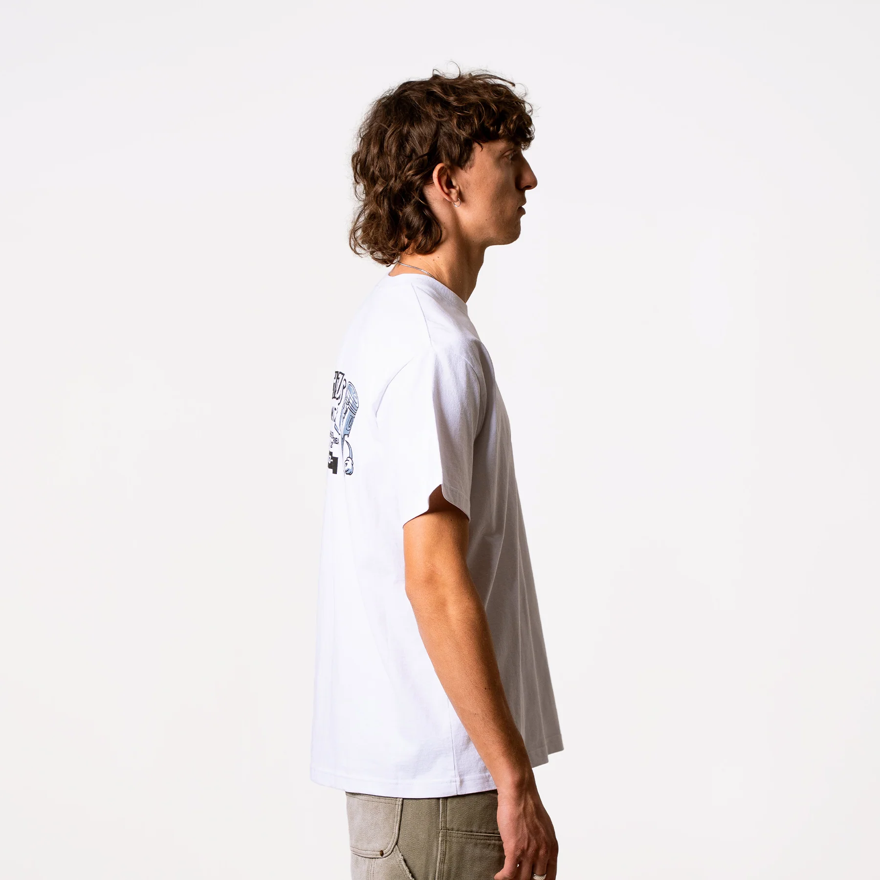 Tuning Shop Tee - White - Image 7
