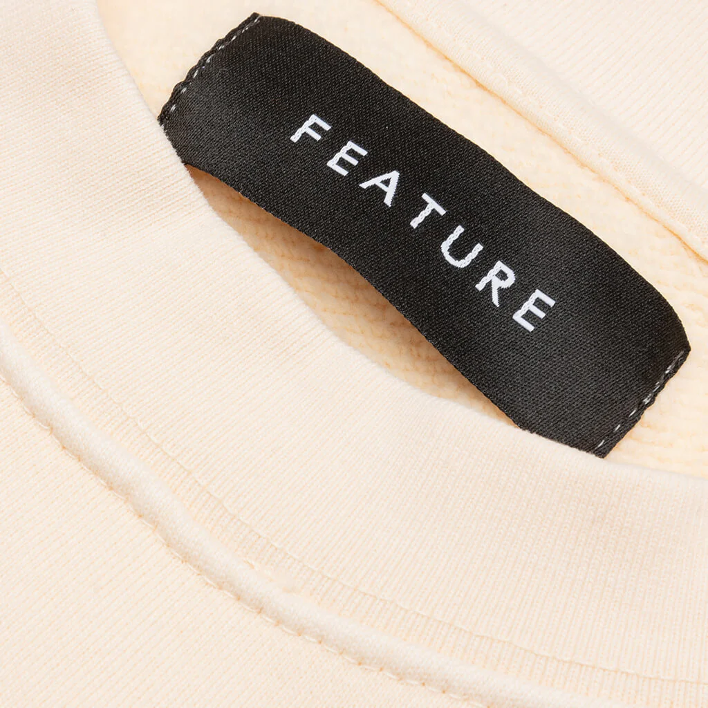 Under The Tree Crewneck - Almond Oil - Image 3