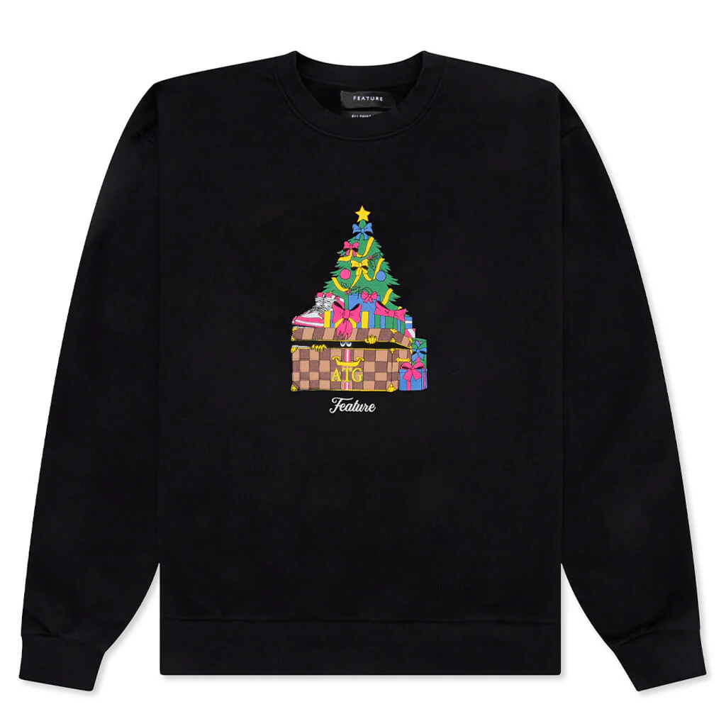 Under The Tree Crewneck - Black